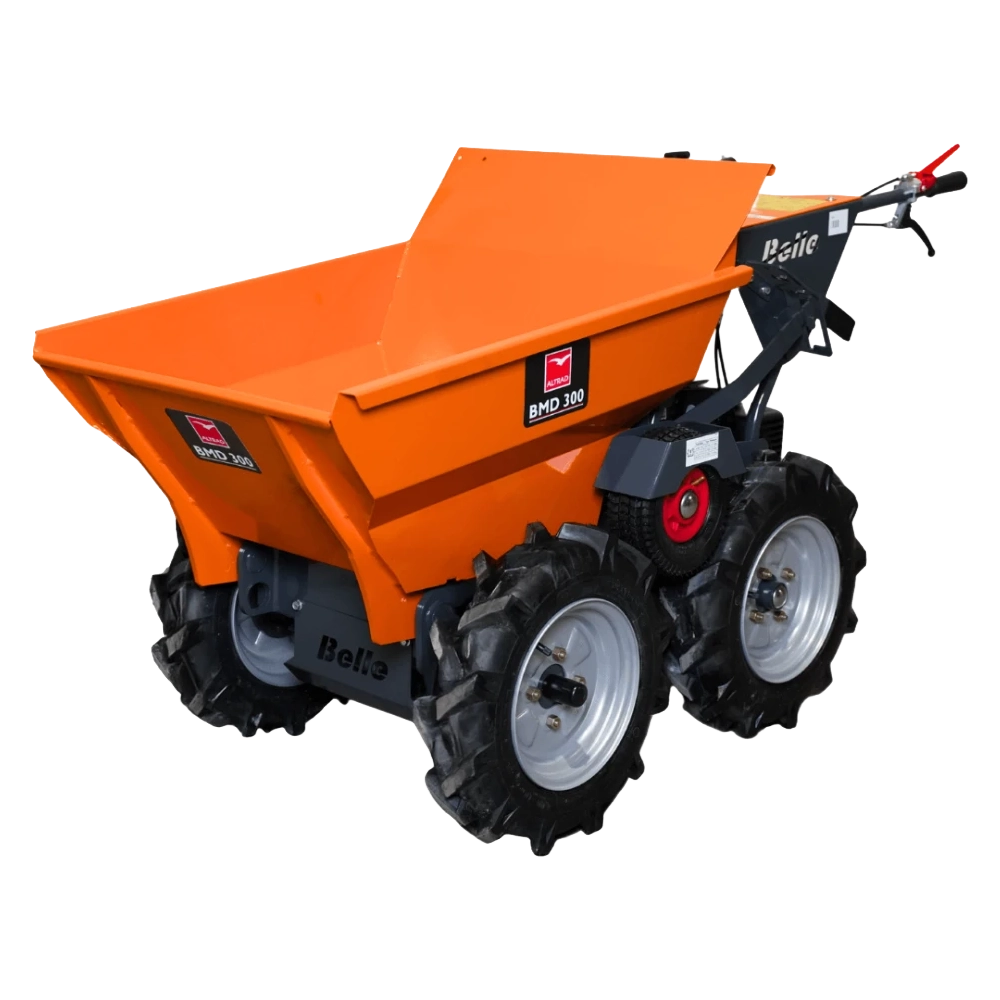 Miniwozidło BELLE z mechanizmem wywrotu łoża